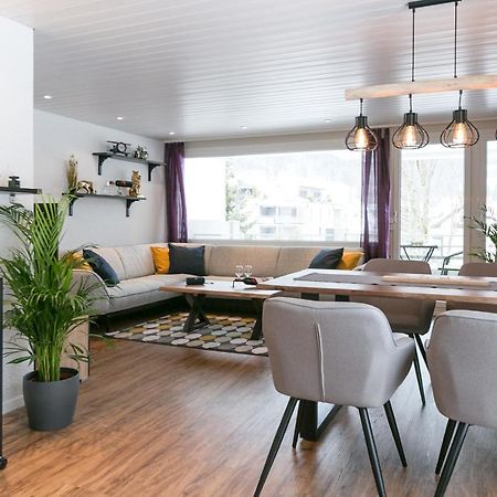 Spirit Apartments - Balkon - Bergsicht - Parkplatz Енгельберг Екстер'єр фото